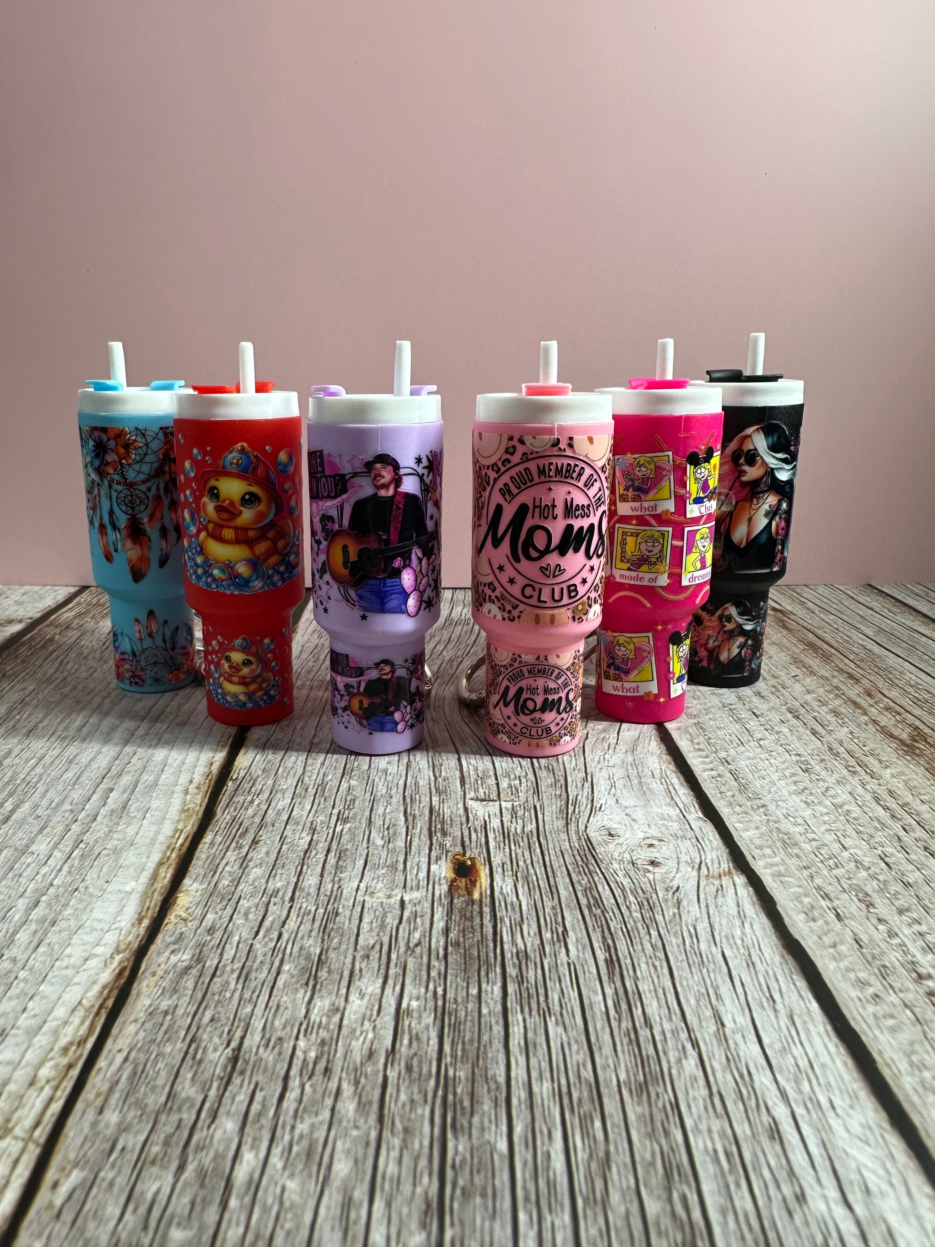 Ready To Ship Cup Keychains