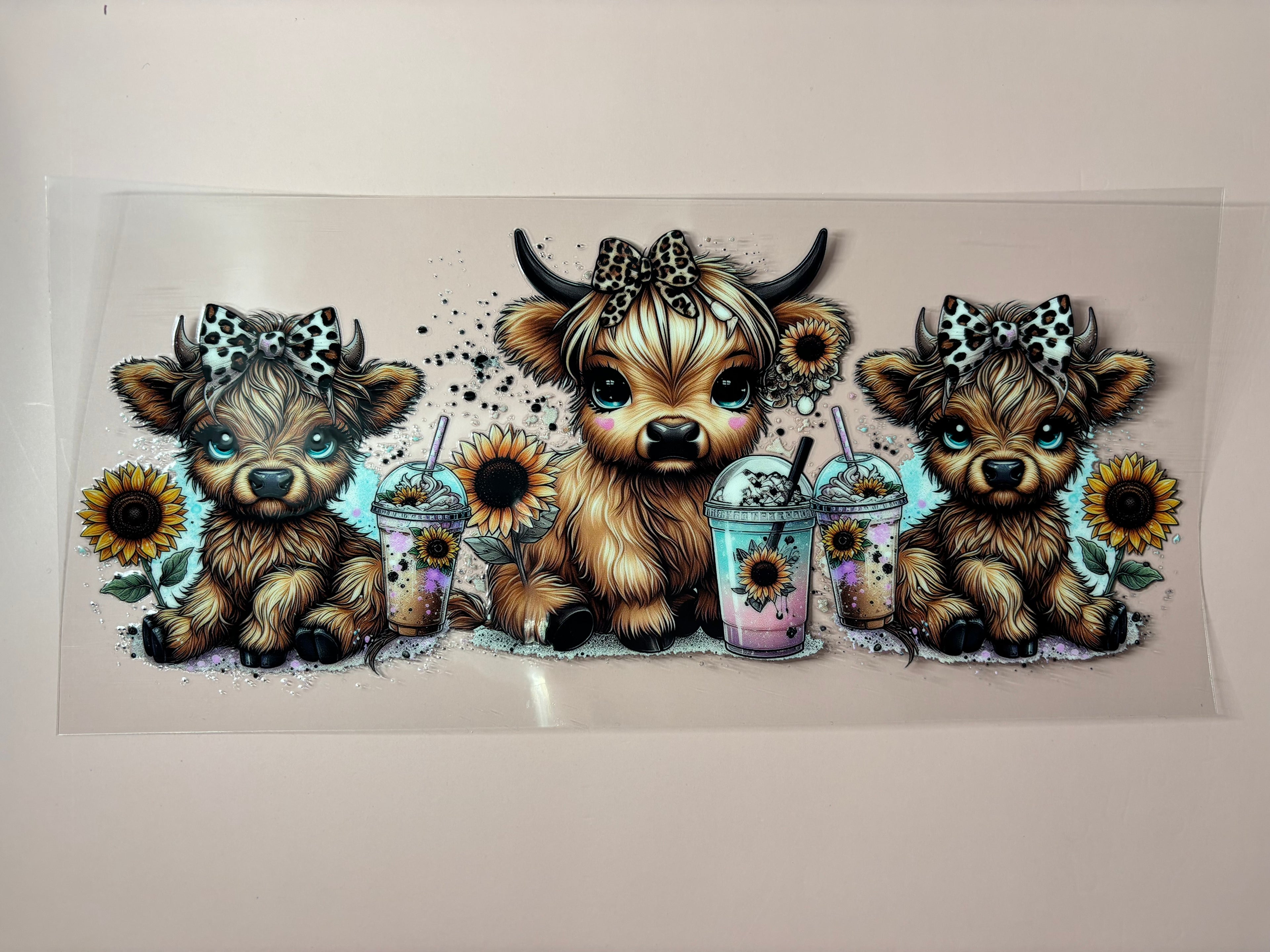 Cheetah Highland Cow