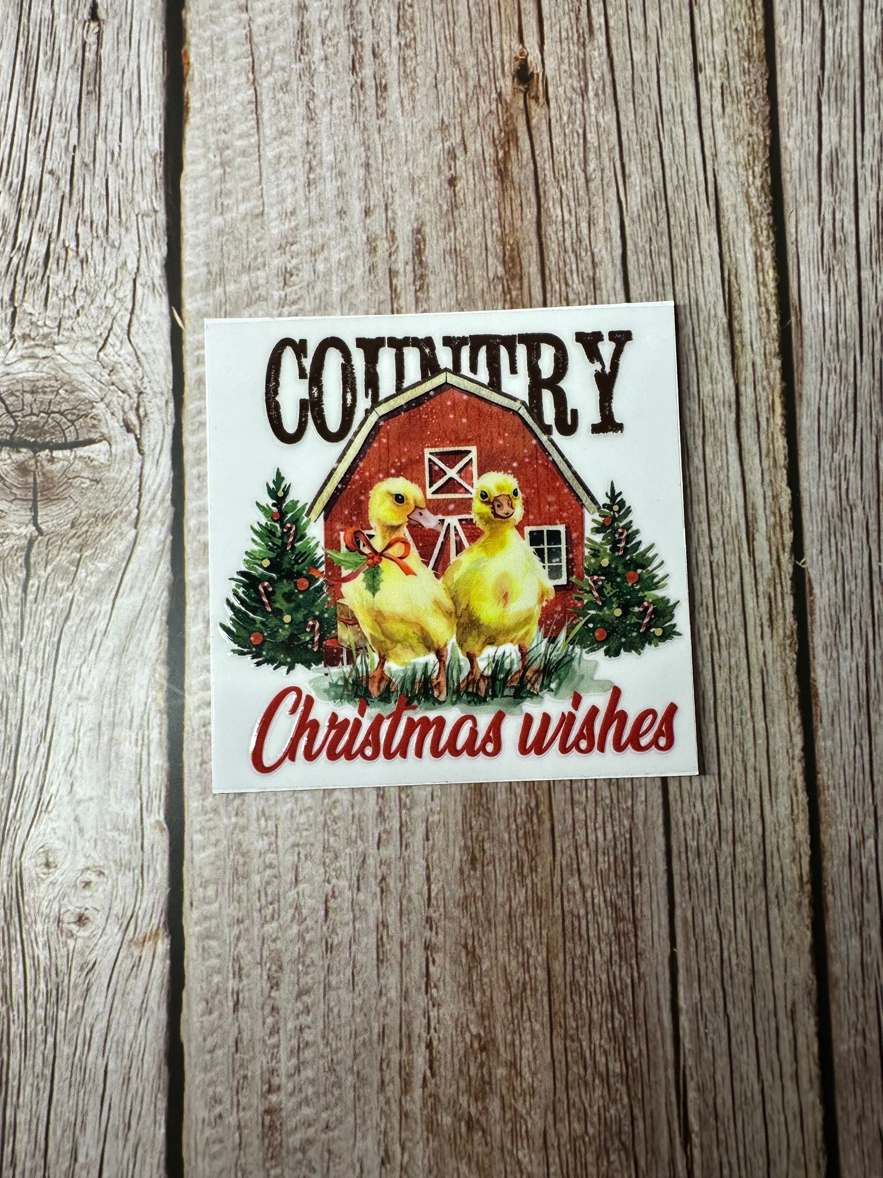 Country Christmas wishes