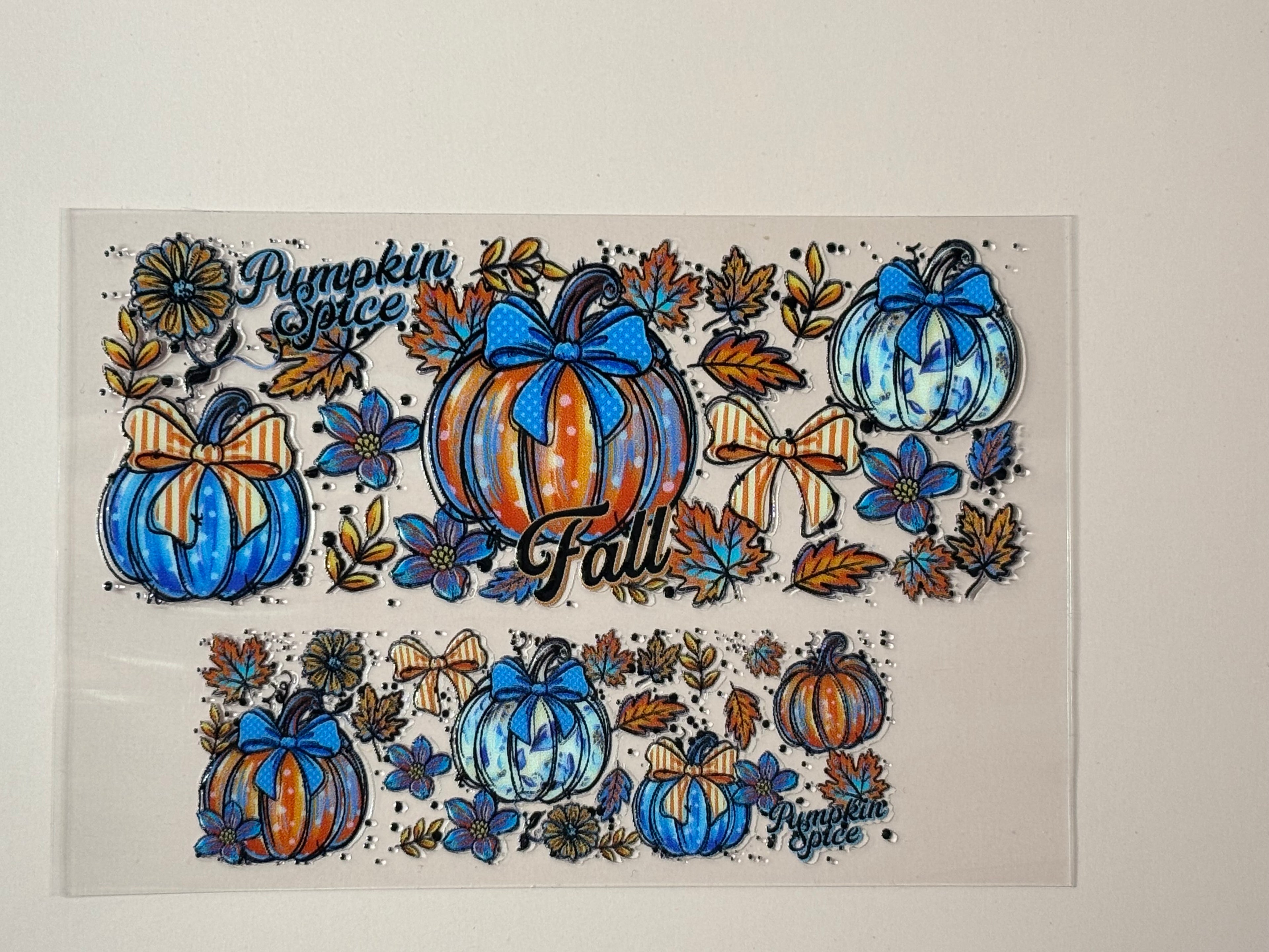 Pumpkin Spice Fall-Blue