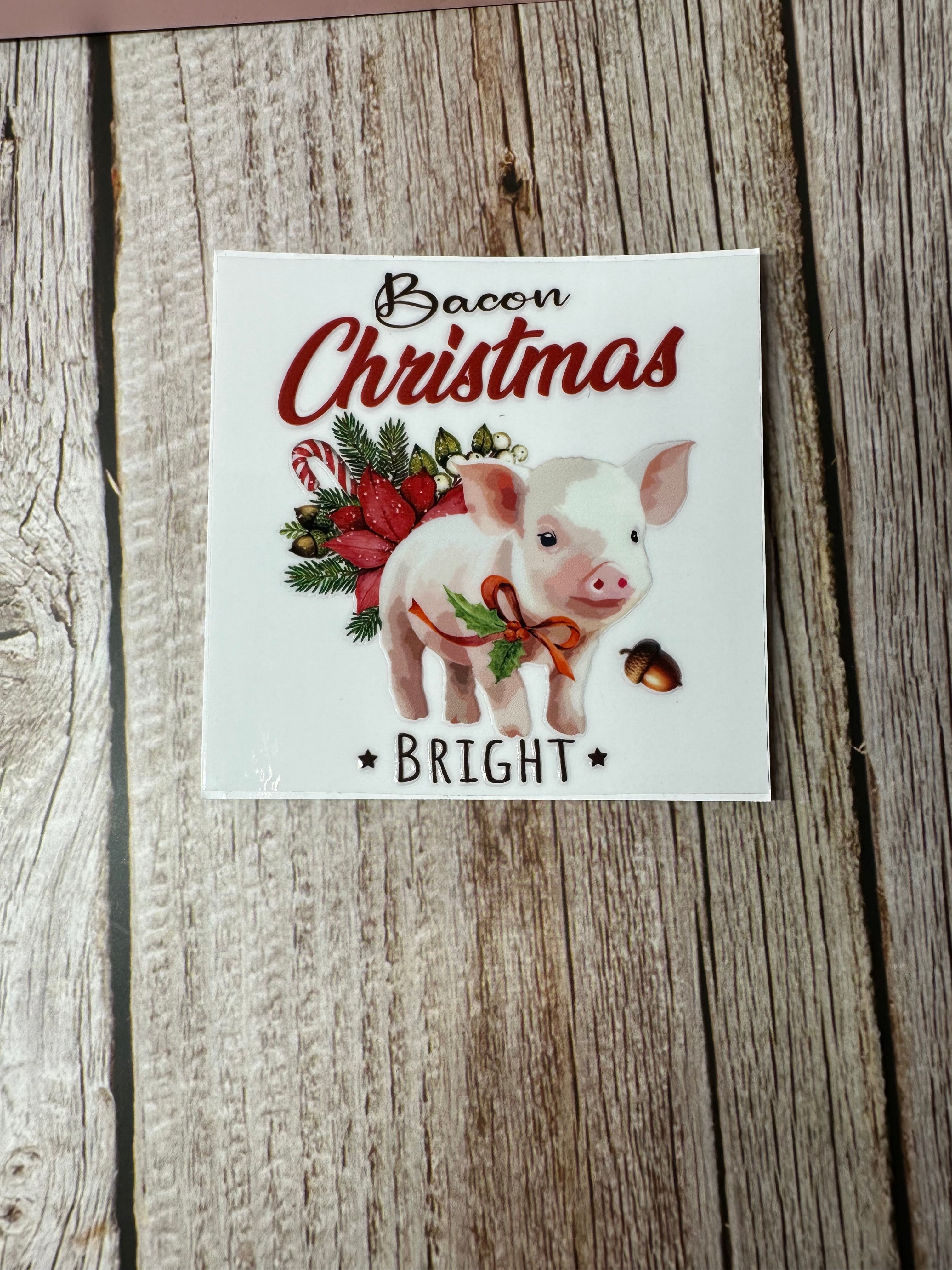 Bacon Christmas bright