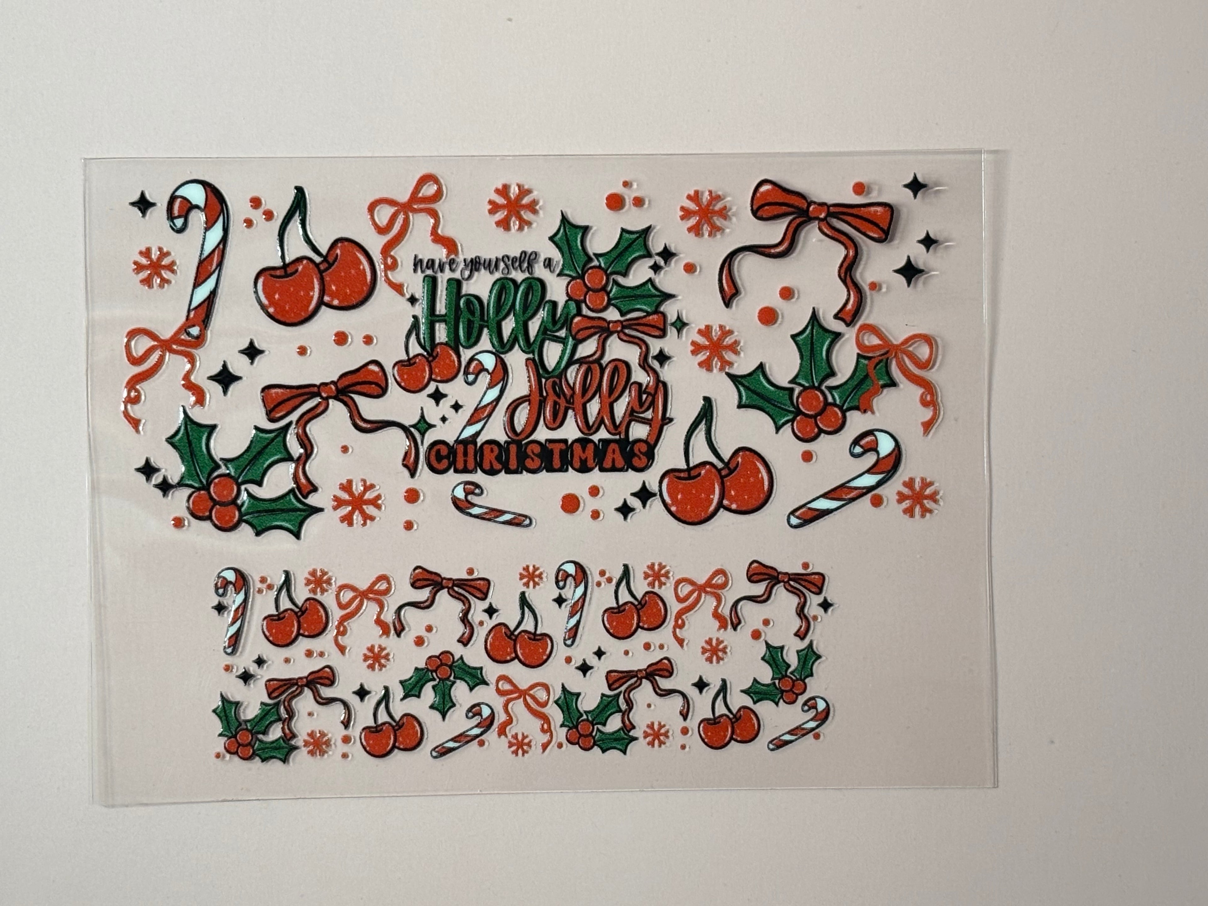 Have Yourself A Holly Jolly Christmas Red & Green