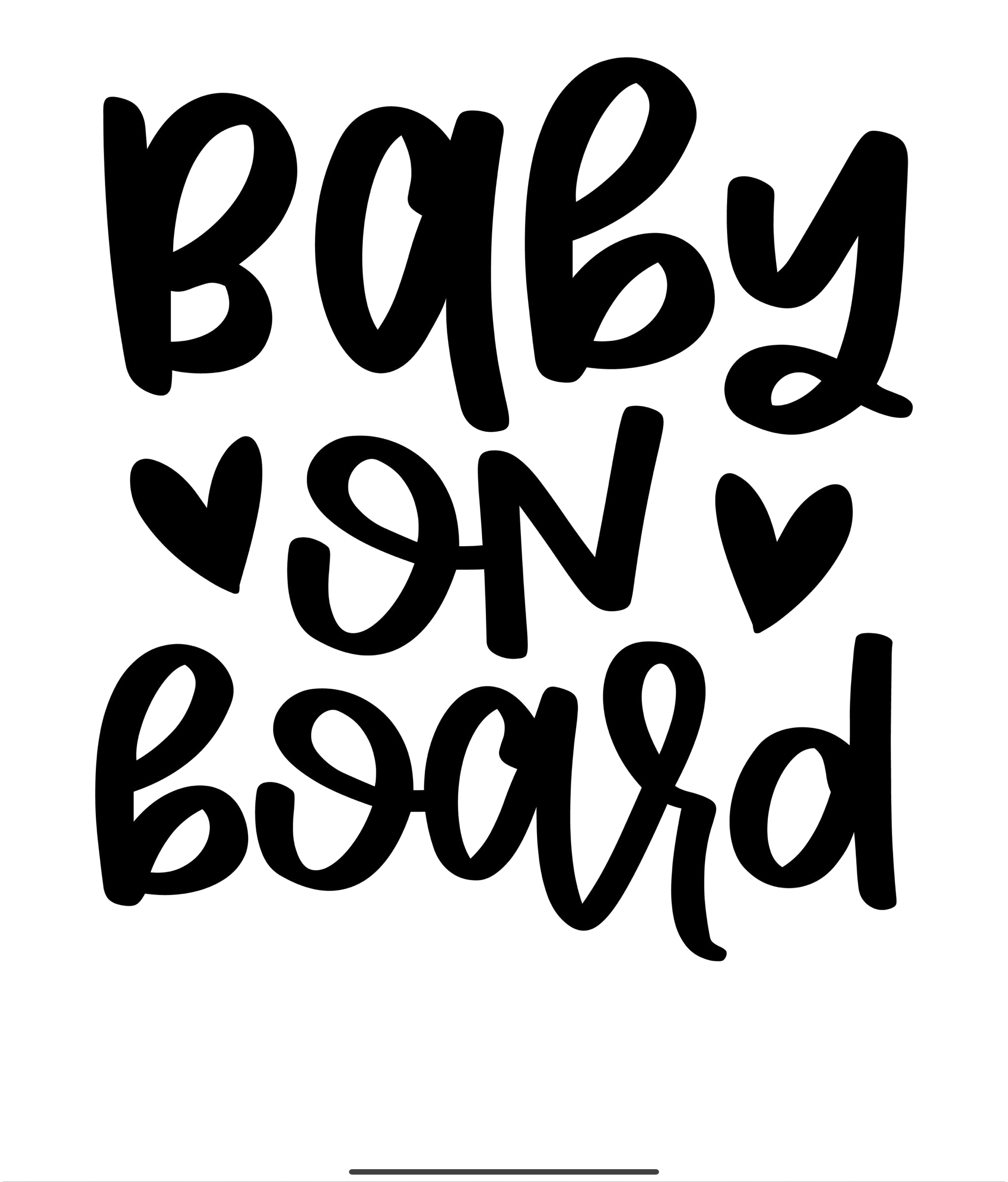 Baby On Board Decal